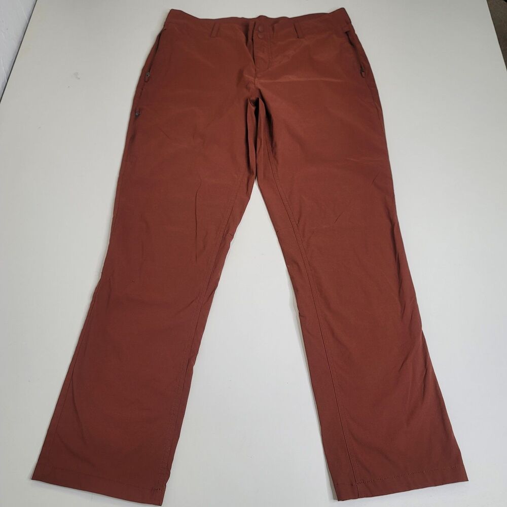 ZeroXposure Austin Stretch Outdoor Pants Women's L Pecan Rust Hiking Travel